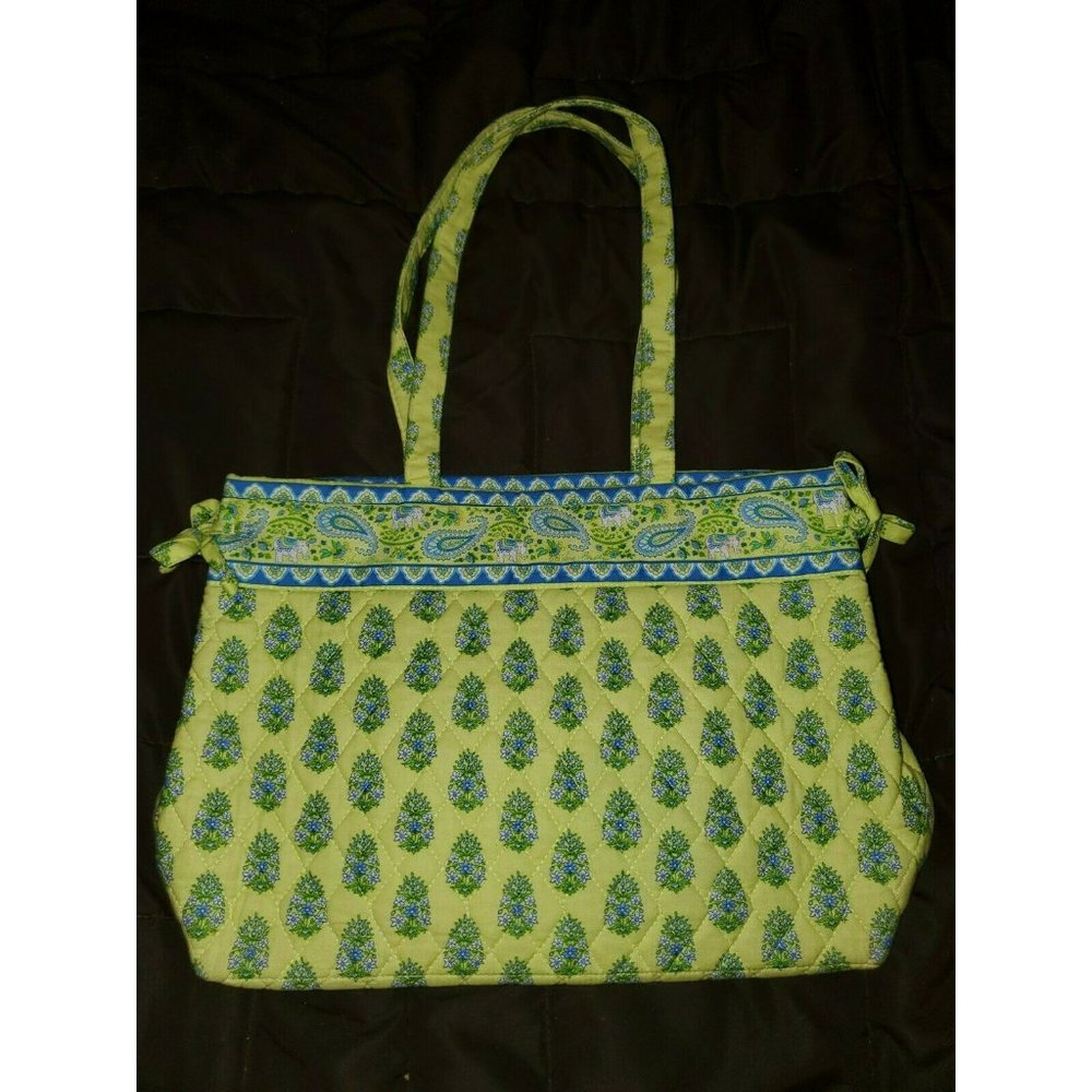 VERA BRADLEY Tie Tote CITRUS Tote Purse Shoulder Handbag